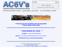 Tablet Screenshot of ac6v.com